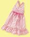 Apparel : Bonnie Jean Little Girls Striped Ruffle-Hem Dress