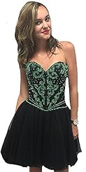 Dress Length: Cocktail  
Waistline: Corset Waistline  
Size Category: Adult 
Dry Clean