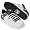 White/Black Leather