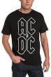 Impact Men's AC/DC Stacked Logo Short-Sleeve Jersey T-Shirt