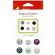 6-Piece Home Button Sticker Accessory (Pattern) for iPads, iPhones, & iPods