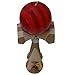 Kotaro Pro Bamboo Kendama Toy with Extra String (Red)