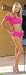 2Pc. Ruffle Cake Off Shoulder Crop Top W/ Hot Pants
