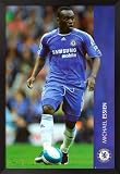 Chelsea- Michael Essien Framed Framed Art Poster Print, 26x38