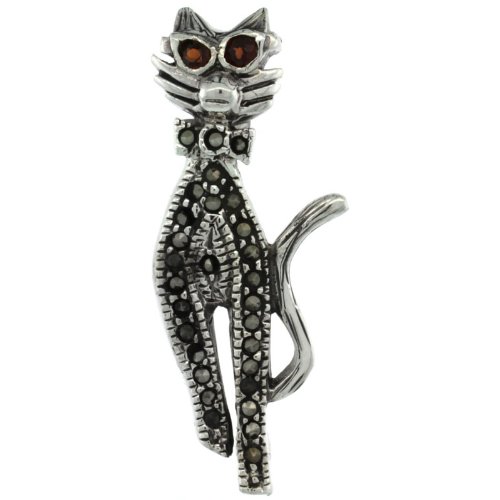 Image #1 of Sterling Silver Marcasite