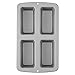Wilton Recipe Right Non-Stick Mini Loaf Pan, 4-Cavity (2105-9101)