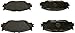 Beck Arnley 089-1806 OE Brake Pad
