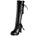41TjrzKy0pL. SL75  Free S/H Black Suede Platform Knee High Stiletto Heel Boots AU Size:4 8 L058