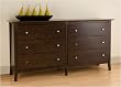 Manhattan 6-Drawer Dresser - Espresso