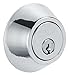 SCHLAGE Dexter by Schlage JD60625 Single-Cylinder Deadbolt, Bright Chrome