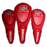 Nebraska Cornhuskers College NCAA Golf Zippered Head Covers Set of 3