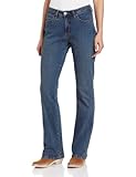 Aura from the Women's at Wrangler Women's Instantly Slimming Jean, Tinted Mid-Stone, 16 x TAL