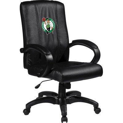 Home Office Chair with NBA Logo Panel Team: Boston Celtics
