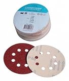 50 Stk Klett Exzenterschleifer Schleifscheibe 125mm je 10x K40 K60 K80 K120 K180