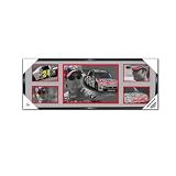 Jeff Gordon Black & White Five Piece Cut-out Frame Photo