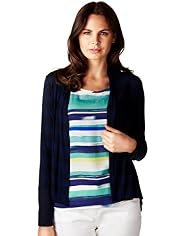 Per Una Assorted Print Vest Top & Cardigan Set