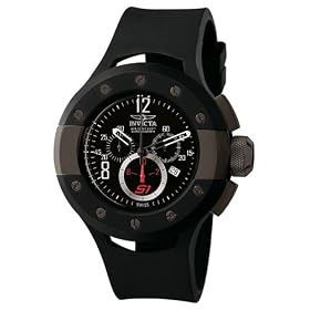 Invicta Men’s Exclusive S1 Collection Sport Chronograph Black Ion-Plated Watch #F0043
