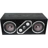 Energy RC-LCR-BLK 3-Way Center Channel Speaker - Black Ash