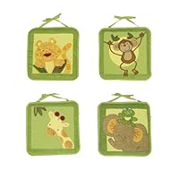 NoJo Jungle Babies Wall Hanging