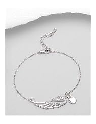 Angel CZ Bracelet In 92.5 Sterling Silver