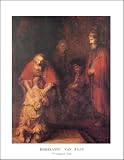 Return of the Prodigal Son by Rembrandt Harmenz van Rijn,11 in. x 14 in.