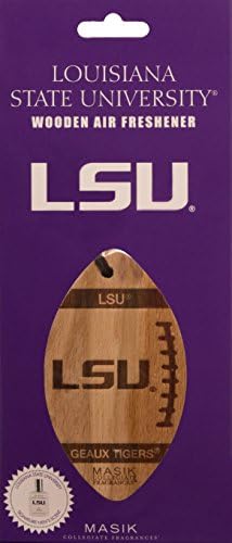 Louisiana State University (LSU) - Wooden Football Air Freshener