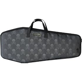 Coffin Case Guitar Hero Controller Case GH-25, Black Red Interior by 