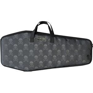 Coffin Case Guitar Hero Controller Case GH-25, Black Red Interior by 