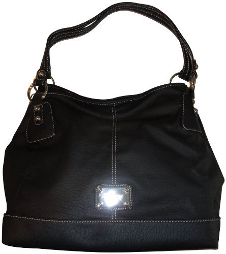 Womens Nine West Purse Boston Black
