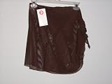 Sarong-Bathing Suit Cover-up {Brown}