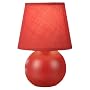 Normande HE1-1152-RD Smitty Accent Lamp, each, Red ceramic base.