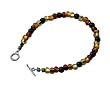 Handmade Amber Bead Bracelet