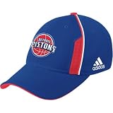 adidas Detroit Pistons Royal Blue 2007 Official Team Flex Fit Hat