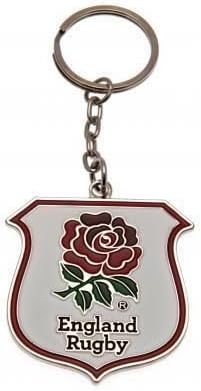 Official England RWC 2015 - KEYRING (RFU) Rose/Crest (World Cup Gift/Merchandise) keyring + BUY 1 GET OTHER 2 FREE