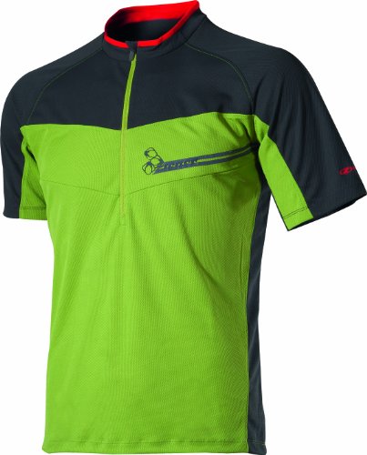 Ziener Herren Biketrikot Candis, peridot, 48 Preisvergleich