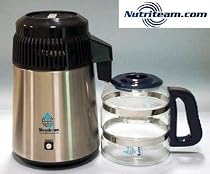 Nutriteam Countertop Water Distiller Stainless, Glass Collection