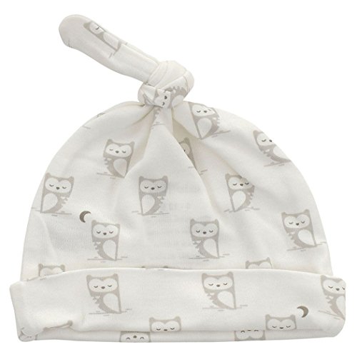 Silkberry Baby Unisex-Baby Newborn Organic Cotton Knot Hat
