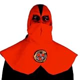Morris Costumes Ninja Devil Half Mask W Hood Top Grade Components Highest Quality Available