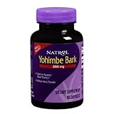 Natrol Yohimbe Bark, 500mg Capsules Value Size, 135-Count