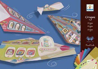 Childrens Toyshop  Toys : DJECO Origami Airplanes
