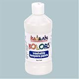 Kaplan Kolors Washable Paint - White (16 oz.)