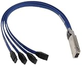 Cables, 3 Units, 1 Meter Multi-lane Sata Breakout Cables