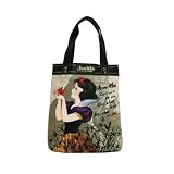 Loungefly Snow White Tote (Tan with Colored Details)