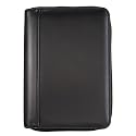 Franklin Covey Undated Compact Leather Organizer - Black