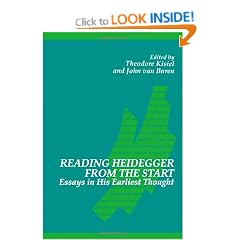 Reading Heidegger from the Start: Essays in His Earliest Thought (SUNY Series in Contemporary Continental Philosophy)