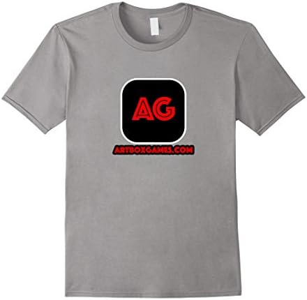 Men's Artbox Games Logo T-Shirt Medium Slate