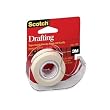 3M Drafting Tape 3/4 in. x 400 in. in dispenser