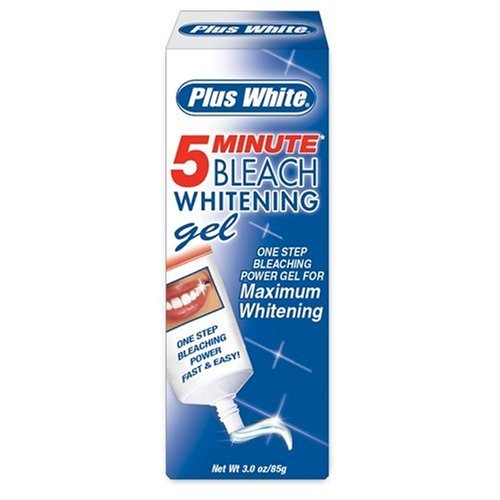 Plus White 5 Minute Maximum Whitening Speed Gel, 3-Ounce (Pack of 3)