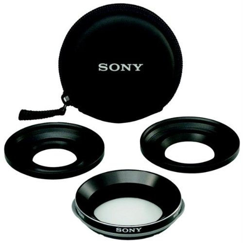 Sony VCLHGE08B Wide-End Conversion Lens for 37mm/30mm Camcorders Sony VCLHGE08B Wide-End Conversion Lens for 37mm/30mm Camcorders