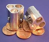 Triple Hole Solid Aluminum Pencil Sharpener